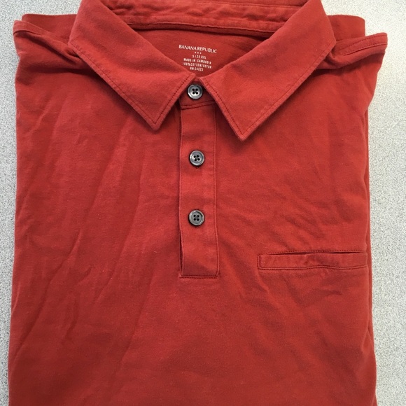 Men’s Banana Republic Polo Shirt. Size XXL. EUC - Picture 1 of 5